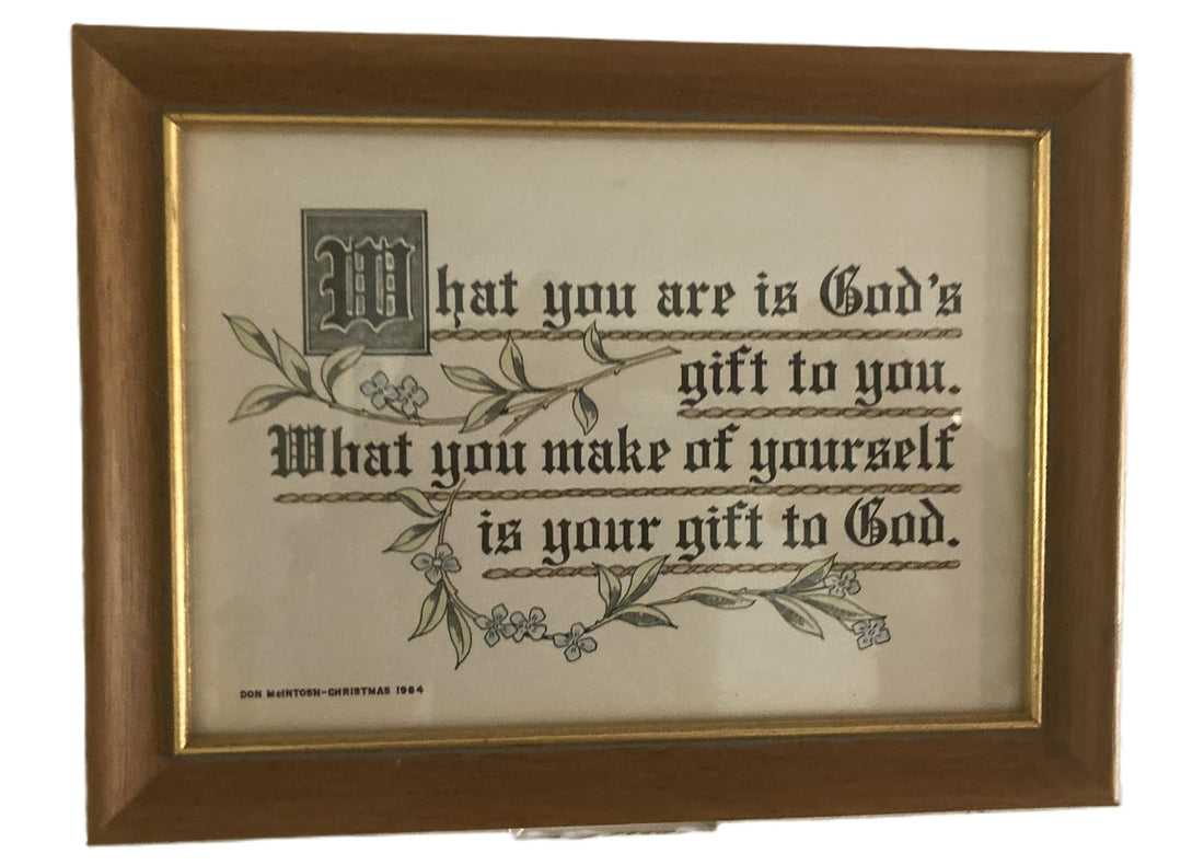 The Greatest Gift is you!